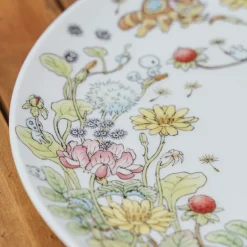 Assiette 23 cm Totoro Fraise - Mon Voisin Tororo