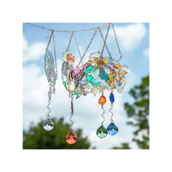 Attrape-soleil vitrail Sheeta & Pazu - Le Château dans le ciel