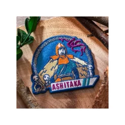 Badge broderie autocollant Ashitaka - Princesse Mononoké
