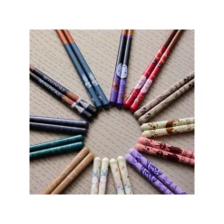 Baguettes laquées 21cm Cerisiers en fleurs - Mon Voisin Totoro