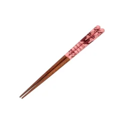 Baguettes laquées 21cm Esquisses Rose - Kiki la petite sorcière