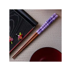 Baguettes laquées 21cm Esquisses  Violet - Kiki la petite sorcière