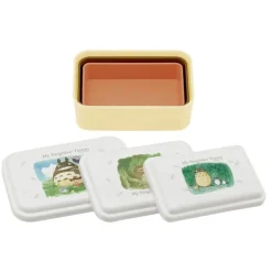 BENTO 3 PARTIES TOTORO AQUARELLE - MON VOISIN TOTORO