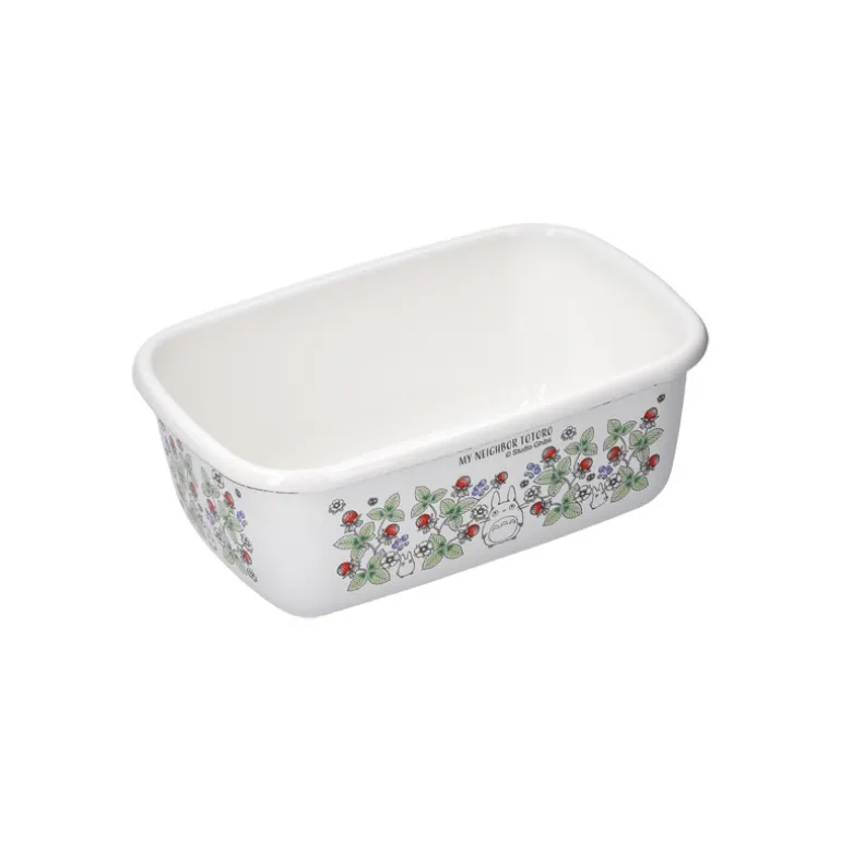 Beurrier émail avec couvercle bois Noiraudes 500ml - Mon Voisin Totor