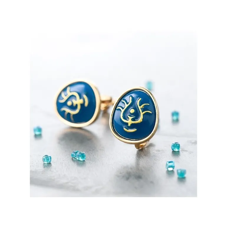 Bijou Boucle d’oreilles à Clips Cristal Volucite - Le Château dans le