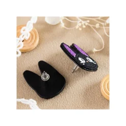 Bijou Boucle d’oreilles Broderie Jiji - Kiki la petite sorcière