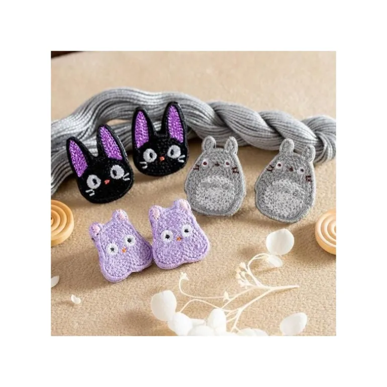 Bijou Boucle d’oreilles Broderie Jiji - Kiki la petite sorcière