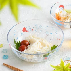 Bol transparent 17cm Ponyo sous la mer - Ponyo sur la falaise