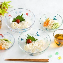 Bol transparent 17cm Ponyo sous la mer - Ponyo sur la falaise