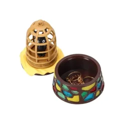 Boîte à secrets Jiji dans un panier - Kiki la petite sorcière