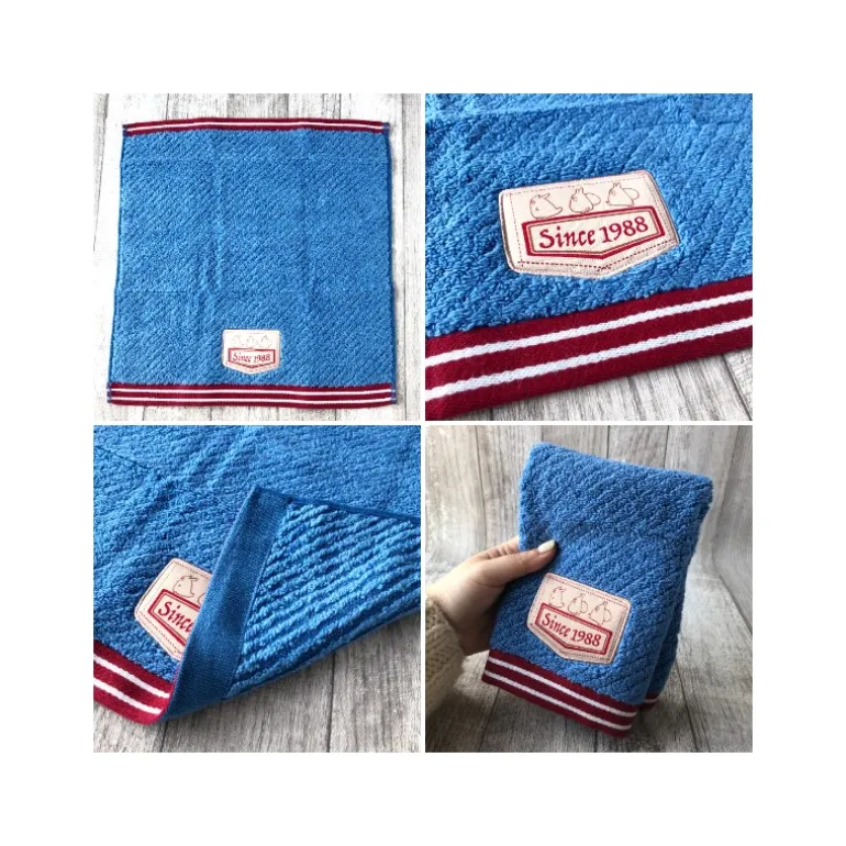 Boîte cadeau 3 serviettes Couture en denim - Mon Voisin Totoro