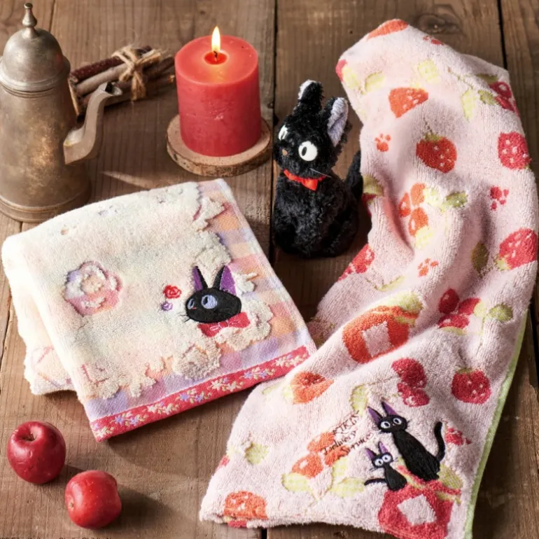 Boîte cadeau 3 serviettes Jiji Confitures Fruits Rouges - Kiki la pet