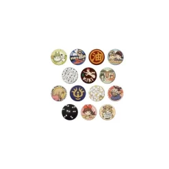 Boîte Collection de 14 Badges Bleu - Studio Ghibli