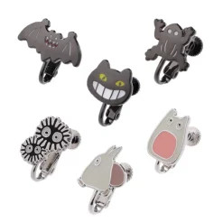 Boucles d’oreilles clip Générique Totoro set de 6 - Mon Voisin Totoro