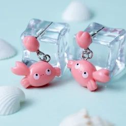 Boucles d’oreilles Mei crabe - Mon Voisin Totoro