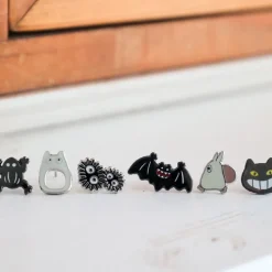 Boucles d’oreilles percées Générique set de 6 - Mon Voisin Totoro