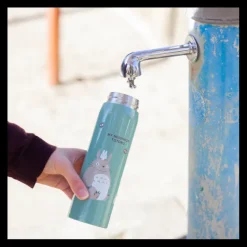 Bouteille Thermos 480ml Vert pâle mat - Mon Voisin Totoro