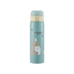 Bouteille Thermos 480ml Vert pâle mat - Mon Voisin Totoro