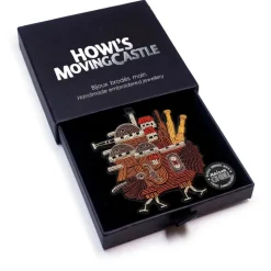 Broche Cannetille Château de Howl - Le Château Ambulant