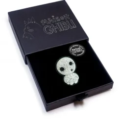 Broche cannetille Kodama assis - Princesse Mononoké