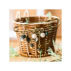 Broche épingle à nourrice Totoro & Feuilles - Mon Voisin Totoro