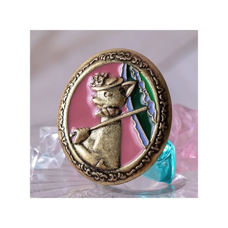 Broche vintage Louise - Le Royaume des chats