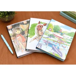 Carnet de notes Ponyo & Sosuke - Ponyo sur la falaise