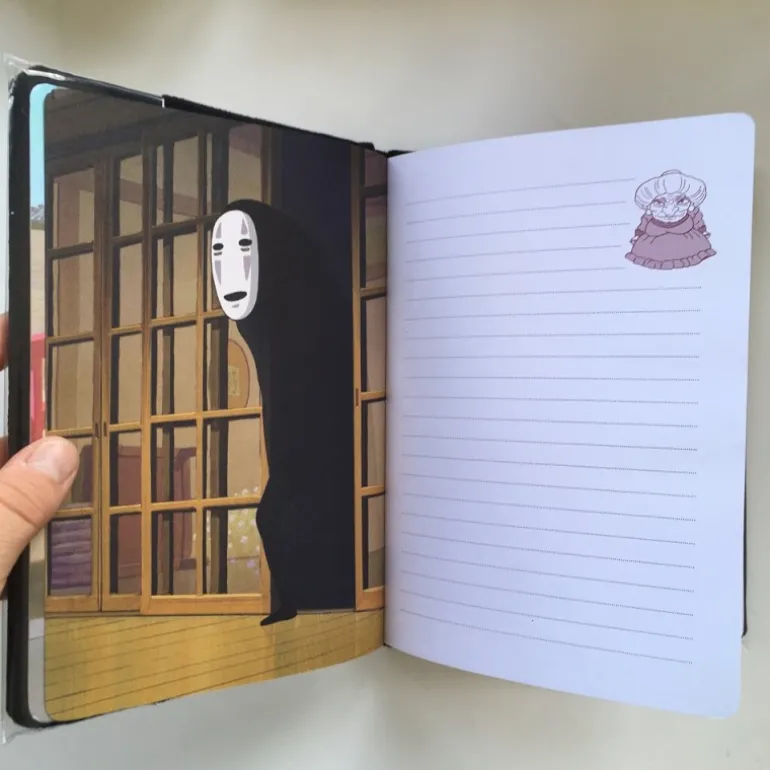Carnet feutrine No Face - Le Voyage de Chihiro