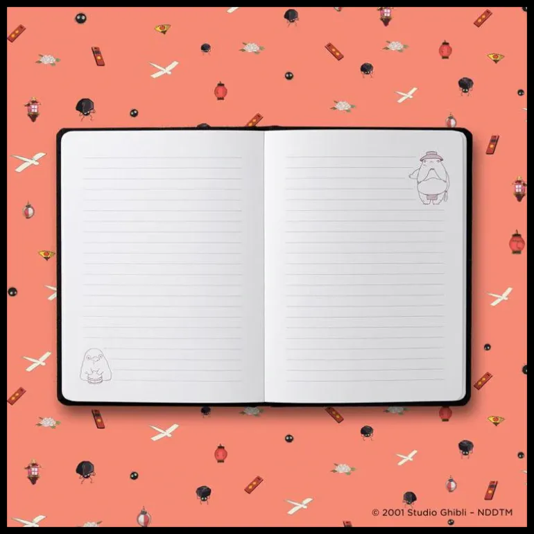 Carnet feutrine No Face - Le Voyage de Chihiro