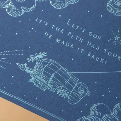 Carte de vœux - Le Château dans le ciel