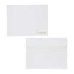 Carte de vœux aquarelle 24 x 15,8 cm Hydravion - Porco Rosso