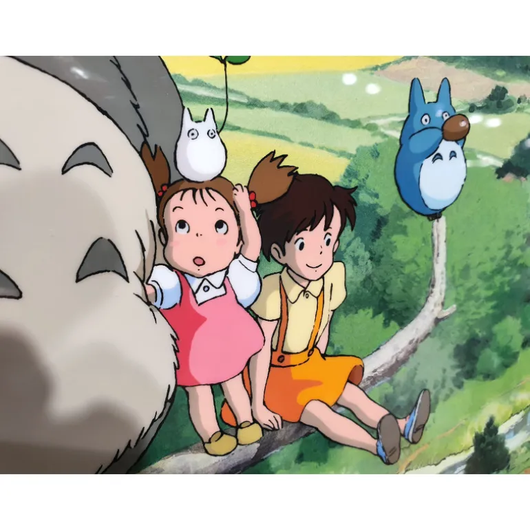CELLULOID D'ART TOTORO UN JOUR D'ÉTÉ - STUDIO GHIBLI