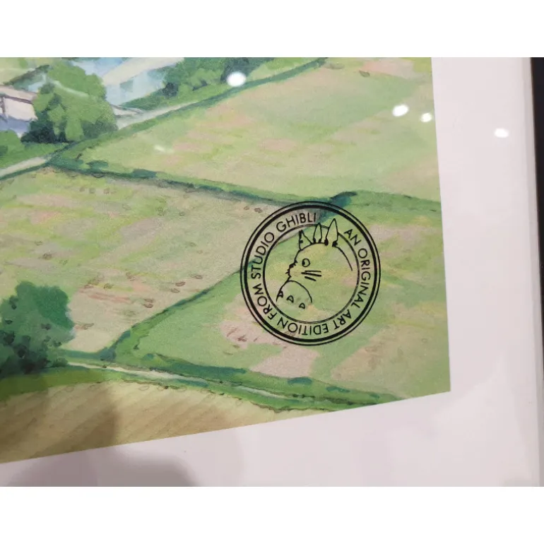 CELLULOID D'ART TOTORO UN JOUR D'ÉTÉ - STUDIO GHIBLI