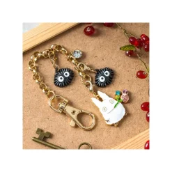 Chaînette Charms Totoro Blanc & Fruits - Mon Voisin Totoro