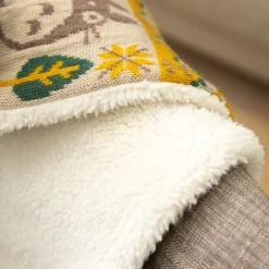 Écharpe à pompons Totoro & Noiraudes - Mon Voisin Totoro