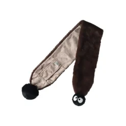 Écharpe peluche Noiraudes - Mon Voisin Totoro