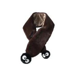 Écharpe peluche Noiraudes - Mon Voisin Totoro