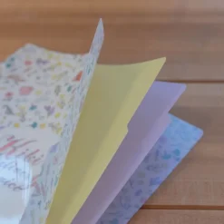 Chemise A4 avec 3 rabats Fleurs - Kiki la petite sorcière