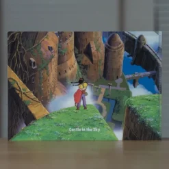 Chemise A4 Jardin aérien - Le Château dans le ciel