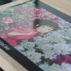 Chemise A4 Parmi les fleurs - Le Voyage de Chihiro