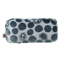 Coussin brique moiré Noiraude silhouette   - Mon Voisin Totoro