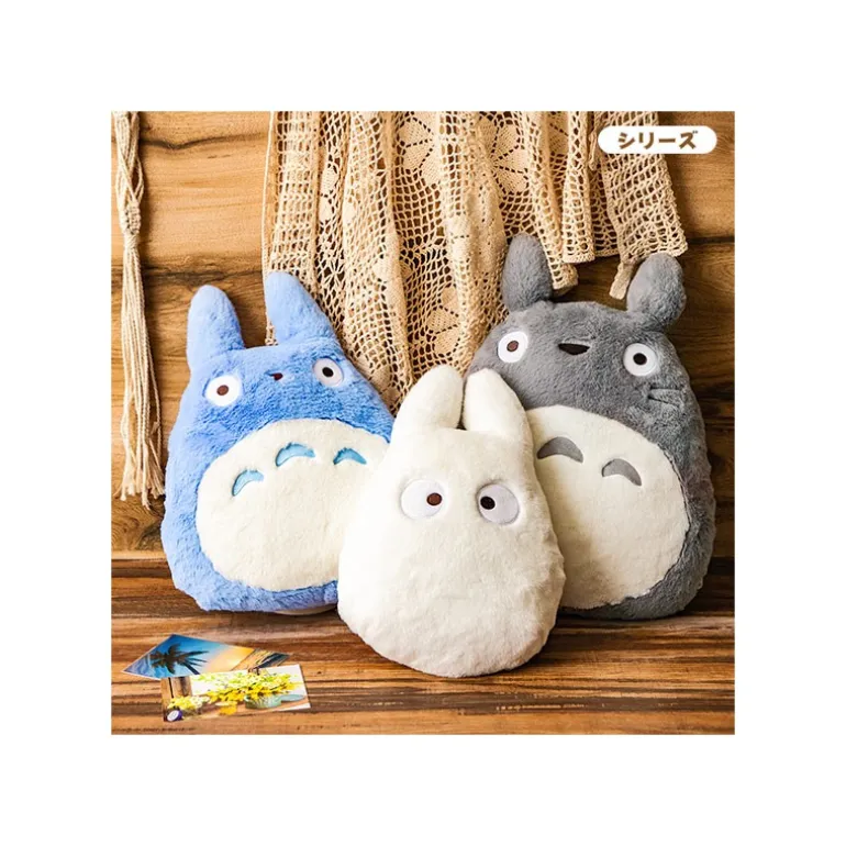 Coussin Nakayoshi Totoro Blanc - Mon Voisin Totoro
