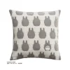 Coussin Silhouette Totoro Gris - Mon Voisin Totoro