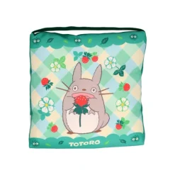 Coussin Totoro Fraises 30 x 30 cm - Mon Voisin Totoro