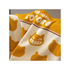 Couverture de sieste Chatbus 85x115 cm - Mon Voisin Totoro