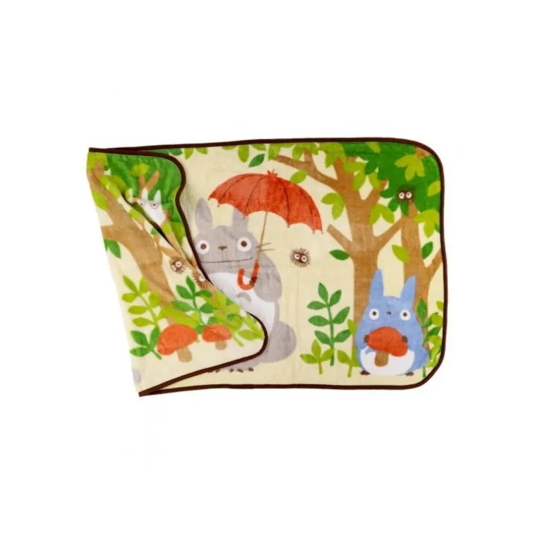 Couverture Totoro Arrêt de bus 80x150 cm - Mon Voisin Totoro