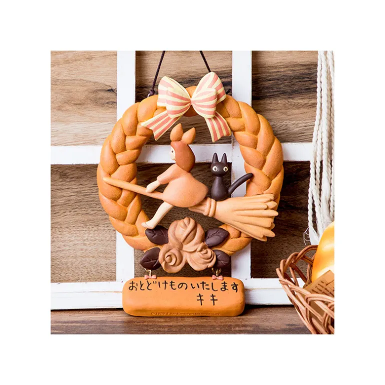 Décoration Kiki et Jiji Couronne de pain - Kiki la petite sorcière