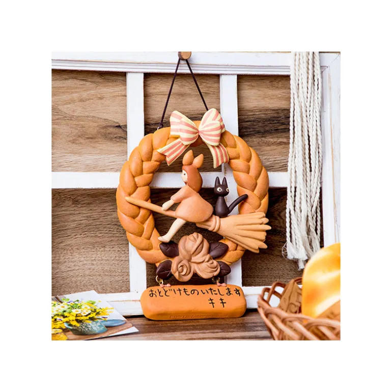 Décoration Kiki et Jiji Couronne de pain - Kiki la petite sorcière