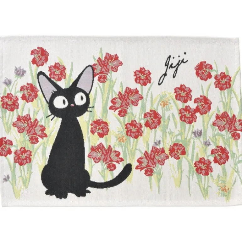 Dessous de table Jiji Fleurs Rouges - Kiki la petite sorcière