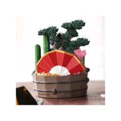 Diorama No Face Bassine d’or et bambous - Le Voyage de Chihiro